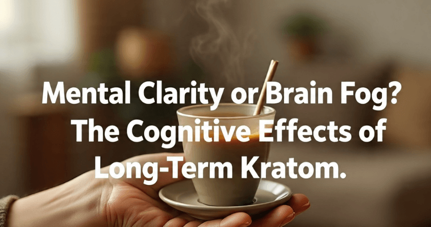 Mental Clarity or Brain Fog? The Cognitive Effects of Long-Term Kratom
