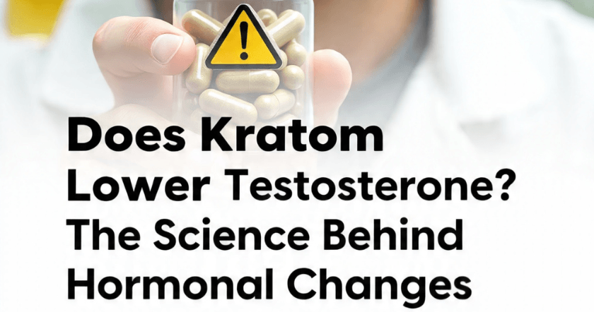 Does Kratom Lower Testosterone? The Science Behind Hormonal Changes