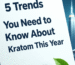 Kratom This Year — 5 Trends You Need To Know About