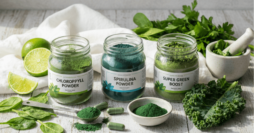 Chlorophyll, Spirulina & Green Powders Benefits, Risks & Best Products