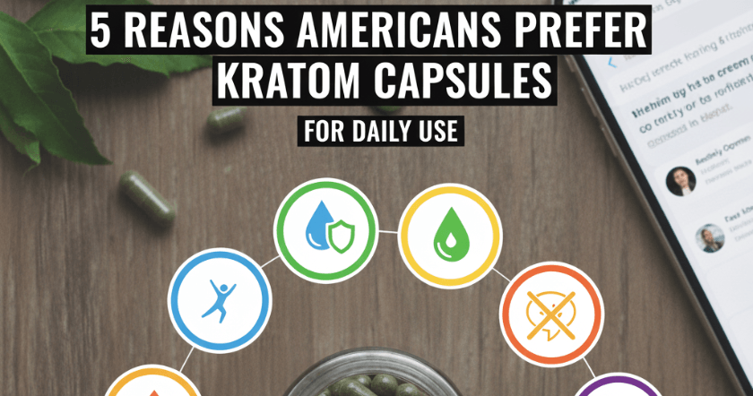 5 Reasons Why Americans Prefer Kratom Capsules For Daily Use
