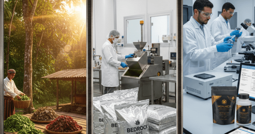 How Bedrock Botanicals Sources Kratom From Farm To Lab