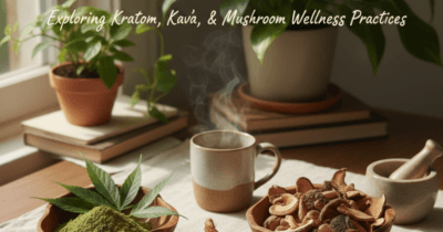 Natural Ways To Unwind: Exploring Kratom, Kava, And Mushroom Wellness Practices