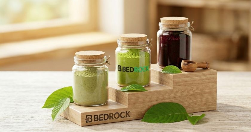 Strongest Kratom Strains Ranked By Potency- read more on bedrock botanicals blog