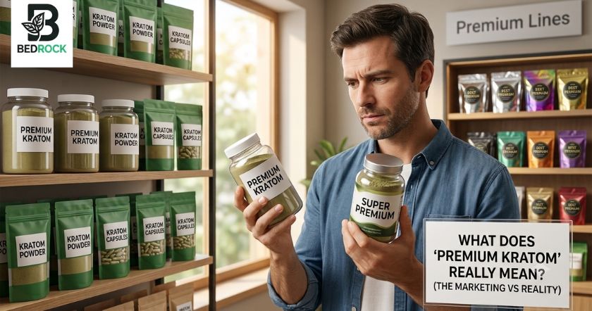 What Does Premium Kratom Really Mean?- read more on bedrock blog