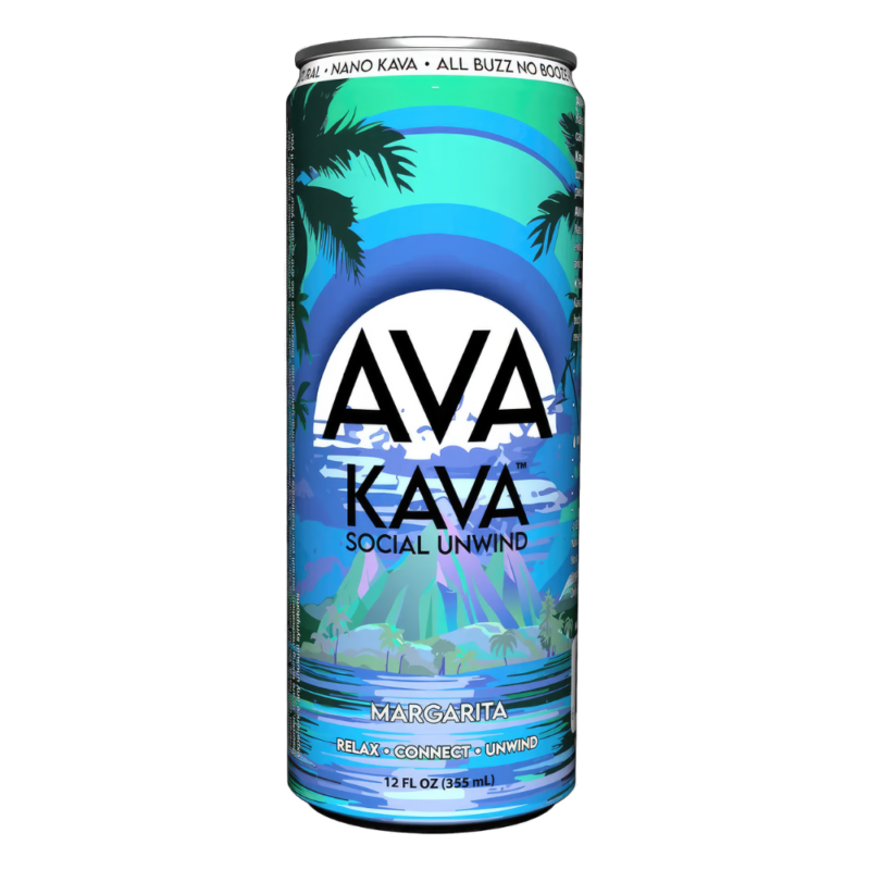 Ava Kava Margarita nano kava seltzer 12oz can