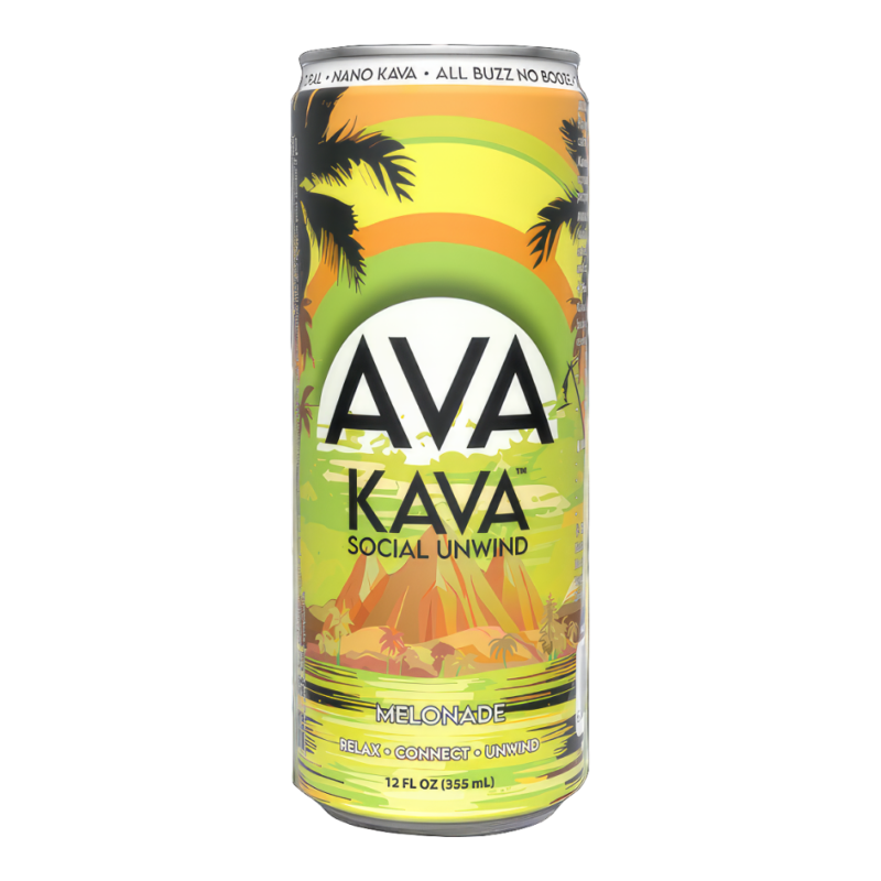 Ava Kava Melonade nano kava seltzer 12oz can