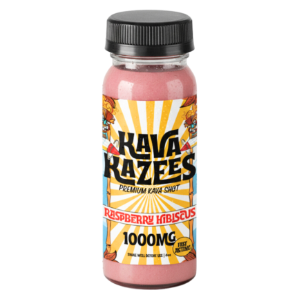 Kava Kazees Raspberry Hibiscus Premium Kava Shot 1000mg