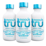 Tru Moods Blue Kratom and Kava Shot 40mg MIT 2oz single bottle