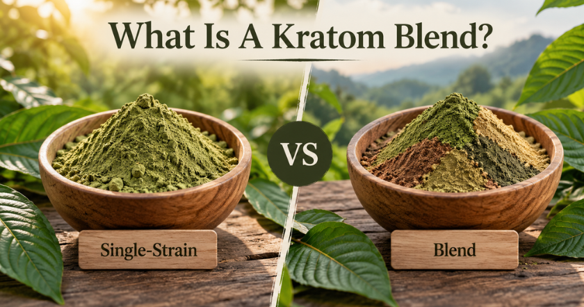 What Is A Kratom Blend Blends Vs Single-Strain Products Explained